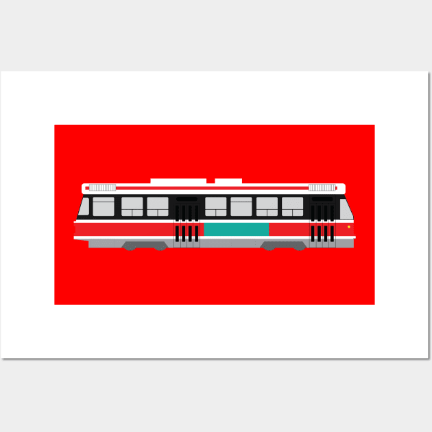 Toronto TTC (CLRV) Streetcar Wall Art by StrayKoi